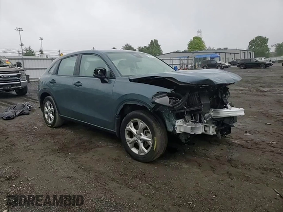 2024 Honda HR-V LX with VIN 3CZRZ1H35RM733313, listed as a Copart auction lot 57573485 with 23,683 mi miles and Salvage title. Bid and sale history available at DreamBid. Image 14.