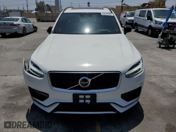 2020 Volvo XC90 R-Design with VIN YV4BR0CMXL1616605, listed as a Copart auction lot 60628505 with 38,417 mi miles and Salvage title. Bid and sale history available at DreamBid. Image 5.