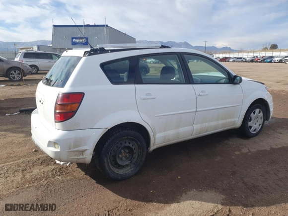 2003 Pontiac Vibe with VIN 5Y2SM62803Z447625, listed as a Copart auction lot 45388585 with 231,943 mi miles and Clean Title. Bid and sale history available at carsss.com. Image 3.