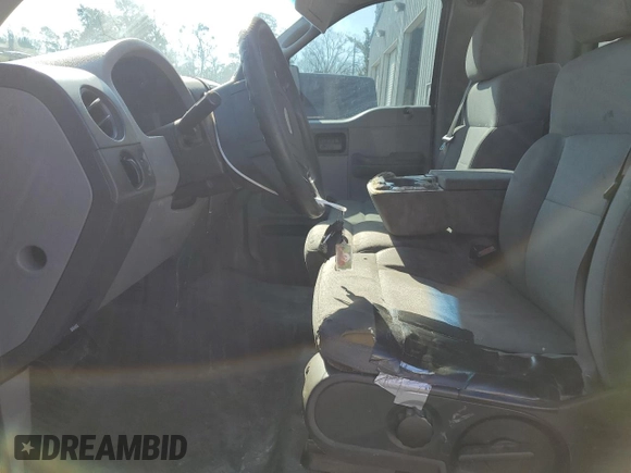 2005 Ford F-150 XL with VIN 1FTRF12WX5NA21395, listed as a Copart auction lot 44260355 with 261,053 mi miles and Salvage Title. Bid and sale history available at carsss.com. Image 7.