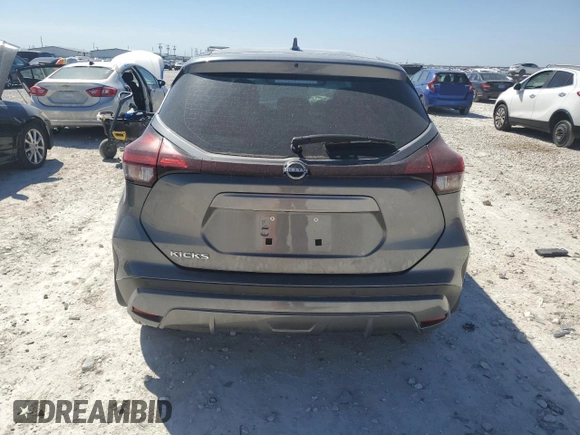 2024 Nissan Kicks S with VIN 3N1CP5BVXRL552798, listed as a Copart auction lot 48476195 with Not Provided miles and Salvage Title. Bid and sale history available at DreamBid. Image 6.