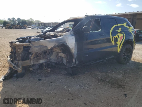 2018 Jeep Grand Cherokee Trackhawk with VIN 1C4RJFN93JC223647, listed as a Copart auction lot 51947265 with Not provided miles and Non repairable. Bid and sale history available at DreamBid. Image 1.
