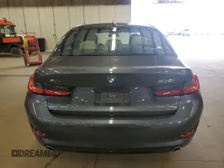 2021 BMW 3 Series 330i xDrive with VIN 3MW5R7J08M8B49316, listed as a Copart auction lot 52520195 with 31,709 mi miles and Salvage Title. Bid and sale history available at carsss.com. Image 6.