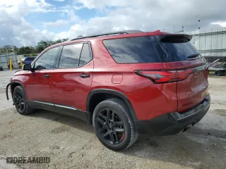 2022 Chevrolet Traverse Premier with VIN 1GNEVKKW4NJ127170, listed as a Copart auction lot 72755974 with 52,949 mi miles and Salvage Title. Bid and sale history available at carsss.com. Image 2.
