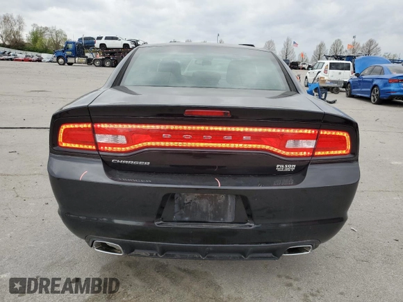 2014 Dodge Charger SE with VIN 2C3CDXBG7EH240741, listed as a Copart auction lot 51542115 with 171,990 mi miles and Salvage Title. Bid and sale history available at carsss.com. Image 6.