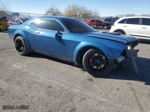 2021 Dodge Challenger R/T Scat Pack Widebody with VIN 2C3CDZFJ2MH654638, listed as a Copart auction lot 47321855 with 24,895 mi miles and Salvage Title. Bid and sale history available at carsss.com. Image 4.