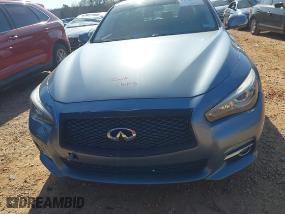 2015 Infiniti Q50 Premium with VIN JN1BV7AP2FM336977, listed as a IAAI auction lot 41782699 with 103,031 mi miles. Bid and sale history available at carsss.com. Image 13.