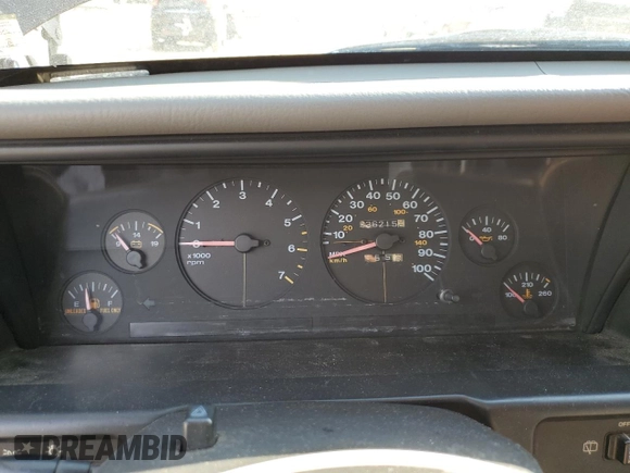 1993 Jeep Grand Cherokee Laredo with VIN 1J4GZ58S8PC656490, listed as a Copart auction lot 49377485 with 236,215 mi miles and Salvage Title. Bid and sale history available at carsss.com. Image 9.