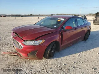 2019 Ford Fusion Hybrid SE with VIN 3FA6P0LU7KR102523, listed as a Copart auction lot 43856535 with 103,496 mi miles and Salvage Title. Bid and sale history available at carsss.com. Image 1.