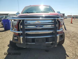 2016 Ford F-150 XLT with VIN 1FTEW1EG0GFA63655, listed as a Copart auction lot 61683815 with 113,952 mi miles and Salvage title. Bid and sale history available at DreamBid. Image 5.