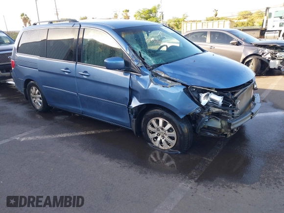 2008 Honda Odyssey EX with VIN 5FNRL38488B025930, listed as a IAAI auction lot 41062184 with 203,142 mi miles and . Bid and sale history available at DreamBid. Image 1.