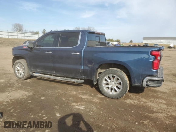 2021 Chevrolet Silverado 1500 LTZ with VIN 3GCUYGET0MG132005, listed as a Copart auction lot 49079175 with 90,246 mi miles and Salvage Title. Bid and sale history available at DreamBid. Image 2.
