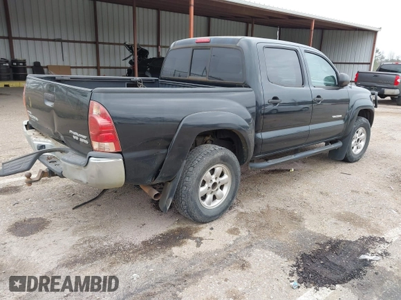 2008 Toyota Tacoma PreRunner with VIN 3TMJU62NX8M070697, listed as a IAAI auction lot 41781617 with 251,414 mi miles and . Bid and sale history available at DreamBid. Image 4.