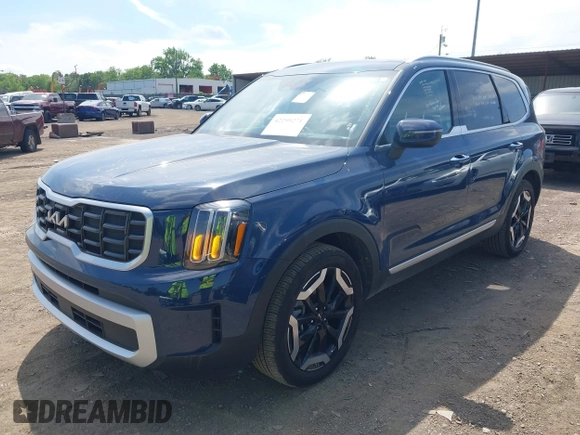 2025 Kia Telluride S with VIN 5XYP64GC6SG581215, listed as a IAAI auction lot 42295271 with 17,941 mi miles and . Bid and sale history available at DreamBid. Image 17.