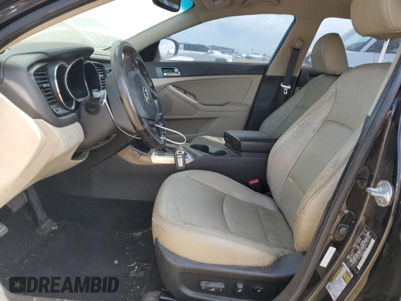 2013 Kia Optima EX with VIN 5XXGN4A7XDG106866, listed as a Copart auction lot 60629395 with 119,720 mi miles and Salvage title. Bid and sale history available at DreamBid. Image 7.
