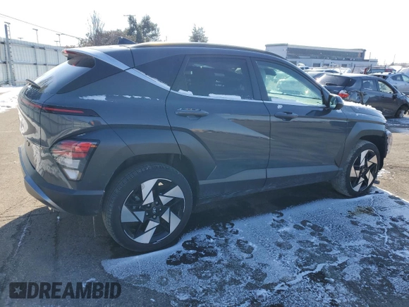 2024 Hyundai Kona Limited with VIN KM8HECA3XRU131811, listed as a Copart auction lot 45565475 with 13,089 mi miles and Salvage Title. Bid and sale history available at carsss.com. Image 3.
