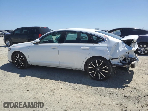 2023 Honda Accord Touring with VIN 1HGCY2F82PA037197, listed as a Copart auction lot 60670065 with 20,955 mi miles and Salvage title. Bid and sale history available at DreamBid. Image 2.