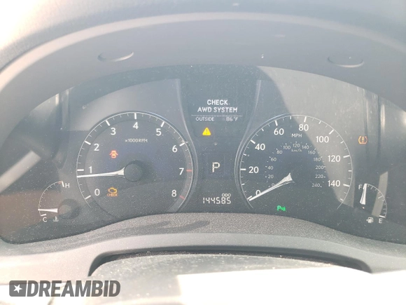 2012 Lexus RX 350 with VIN 2T2BK1BA4CC153680, listed as a Copart auction lot 56241695 with 144,585 mi miles and Clean Title. Bid and sale history available at DreamBid. Image 9.