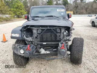 2018 Jeep Wrangler Unlimited Rubicon with VIN 1C4HJXFN9JW249214, listed as a Copart auction lot 42692175 with 161,157 mi miles and Salvage title. Bid and sale history available at DreamBid. Image 5.