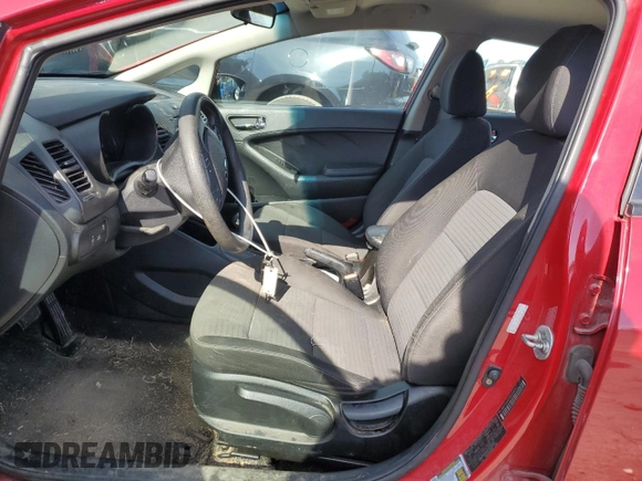 2015 Kia Forte LX with VIN KNAFX4A65F5425609, listed as a Copart auction lot 44582415 with 91,939 mi miles and Salvage Title. Bid and sale history available at carsss.com. Image 7.