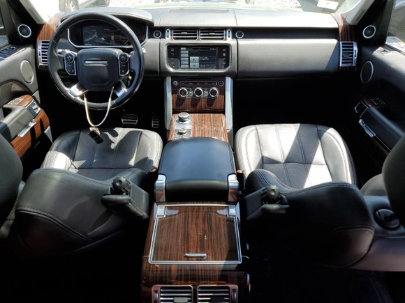 2015 Land Rover Range Rover Supercharged z VIN SALGS3TF6FA222743, wystawiony jako Copart lot #53914375 z przebiegiem 127 165 mil mil oraz Czysty tytuł • Clean title. Historia ofert i sprzedaży dostępna na DreamBid. Obrazek 8.