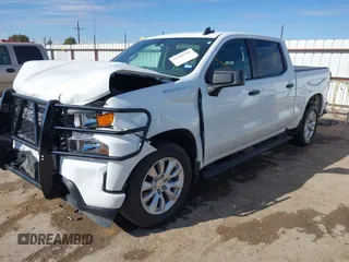 2020 Chevrolet Silverado 1500 Custom with VIN 3GCPWBEF3LG198949, listed as a IAAI auction lot 41305190 with 51,999 mi miles. Bid and sale history available at carsss.com. Image 17.
