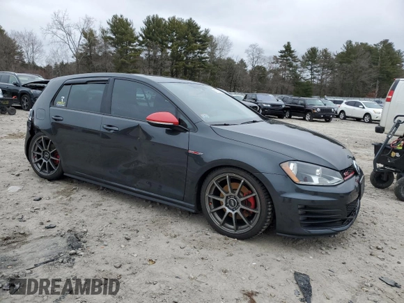 2017 Volkswagen Golf GTI S with VIN 3VW5T7AU7HM051346, listed as a Copart auction lot 47765364 with 109,943 mi miles. Bid and sale history available at carsss.com. Image 4.