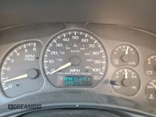 2002 Chevrolet Tahoe LT with VIN 1GNEK13Z12R129080, listed as a Copart auction lot 65446334 with 339,777 mi miles and Salvage Title. Bid and sale history available at carsss.com. Image 9.
