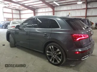 2018 Audi SQ5 Prestige with VIN WA1C4AFY6J2126545, listed as a Copart auction lot 62265185 with 78,396 mi miles and Salvage title. Bid and sale history available at DreamBid. Image 2.