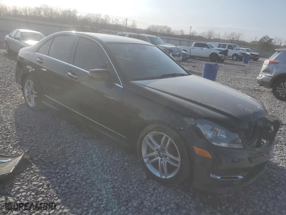 2013 Mercedes-Benz C-Class C 300 Sport with VIN WDDGF8AB4DR268763, listed as a Copart auction lot 45400355 with 141,923 mi miles and Salvage Title. Bid and sale history available at carsss.com. Image 4.