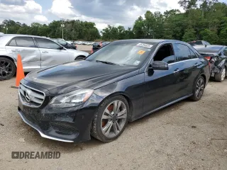 2016 Mercedes-Benz E 350 Sport with VIN WDDHF5KB3GB222081, listed as a Copart auction lot 55204835 with 145,885 mi miles and Salvage Title. Bid and sale history available at DreamBid. Image 1.