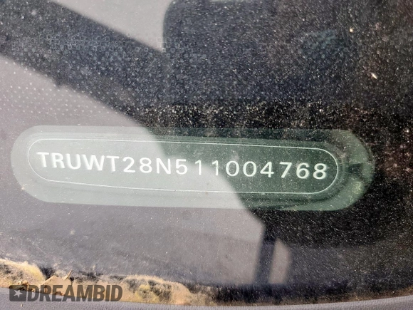 2001 Audi TT with VIN TRUWT28N511004768, listed as a Copart auction lot 51511765 with 160,485 mi miles and Salvage Title. Bid and sale history available at carsss.com. Image 14.