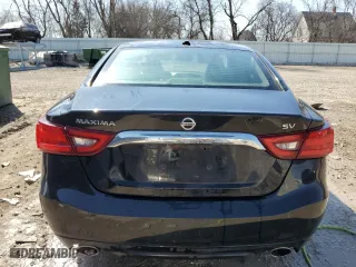 2018 Nissan Maxima SL with VIN 1N4AA6AP3JC401810, listed as a Copart auction lot 48596865 with 91,698 mi miles and Salvage Title. Bid and sale history available at carsss.com. Image 6.