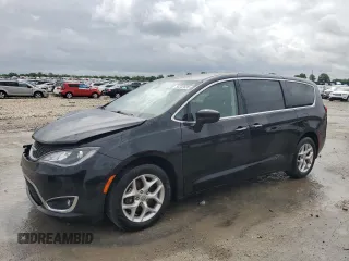 2018 Chrysler Pacifica Touring Plus with VIN 2C4RC1FG8JR116594, listed as a Copart auction lot 55222635 with 166,061 mi miles and Salvage title. Bid and sale history available at DreamBid. Image 1.