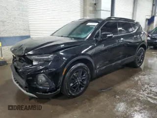 2021 Chevrolet Blazer LT z VIN 3GNKBHRS4MS506474, wystawiony jako Copart lot #49169455 z przebiegiem 84 211 mil mil oraz Szkoda całkowita • Salvage title. Historia ofert i sprzedaży dostępna na DreamBid. Obrazek 1.