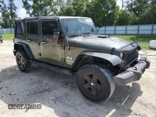 2008 Jeep Wrangler Unlimited X with VIN 1J4GA39118L633877, listed as a Copart auction lot 63652795 with 129,856 mi miles and Clean title. Bid and sale history available at DreamBid. Image 4.