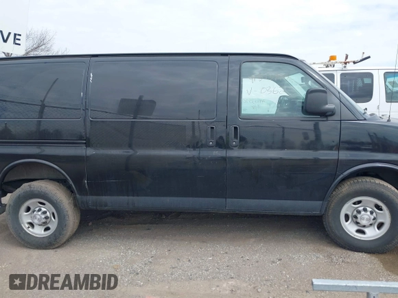 2016 Chevrolet Express Cargo Van with VIN 1GCWGAFGXG1260362, listed as a IAAI auction lot 41813990 with 141,741 mi miles. Bid and sale history available at carsss.com. Image 12.