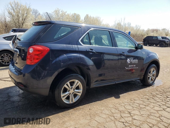 2015 Chevrolet Equinox LS with VIN 2GNFLEEK7F6201703, listed as a Copart auction lot 54156565 with 225,716 mi miles and Clean Title. Bid and sale history available at carsss.com. Image 3.