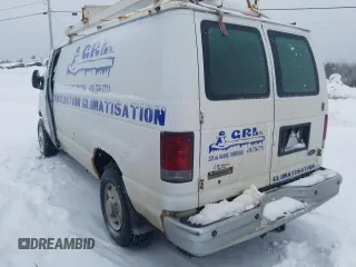 2008 Ford Econoline Cargo Commercial with VIN 1FTNE24L08DA53566, listed as a Copart auction lot 83140354 with Not Provided miles and Salvage Title. Bid and sale history available at DreamBid. Image 2.