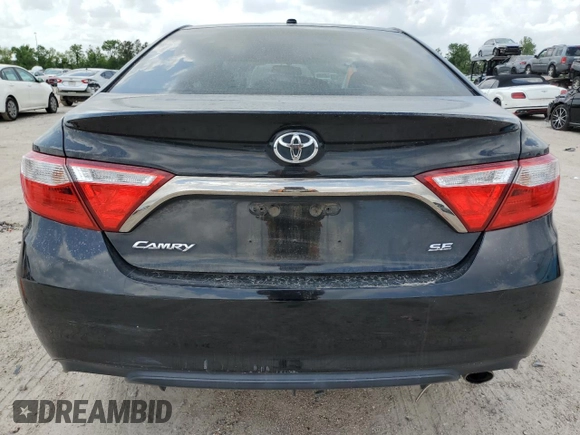 2016 Toyota Camry XLE with VIN 4T1BF1FK7GU212494, listed as a Copart auction lot 52404665 with 56,757 mi miles and Salvage Title. Bid and sale history available at carsss.com. Image 6.