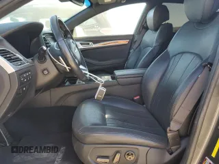 2019 Genesis G80 3.8L with VIN KMHGN4JE9KU299822, listed as a Copart auction lot 48251655 with 77,154 mi miles and Salvage title. Bid and sale history available at DreamBid. Image 7.