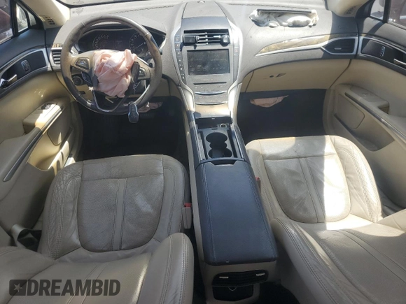 2013 Lincoln MKZ with VIN 3LN6L2GK6DR828916, listed as a Copart auction lot 58607005 with 113,677 mi miles and Salvage title. Bid and sale history available at DreamBid. Image 8.