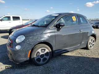 2017 FIAT 500e with VIN 3C3CFFGE4HT514128, listed as a Copart auction lot 48474644 with 0 mi miles and Clean Title. Bid and sale history available at carsss.com. Image 1.