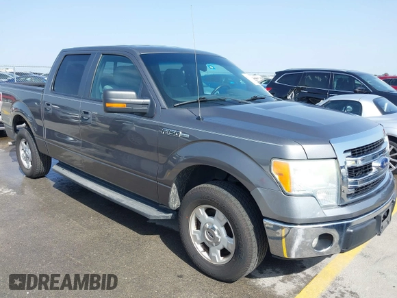 2014 Ford F-150 XL with VIN 1FTEW1CM9EFA19241, listed as a IAAI auction lot 42310150 with 139,041 mi miles and . Bid and sale history available at DreamBid. Image 1.