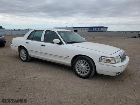 2011 Mercury Grand Marquis LS with VIN 2MEBM7FV5BX607958, listed as a Copart auction lot 50061725 with 103,366 mi miles and Clean Title. Bid and sale history available at carsss.com. Image 4.