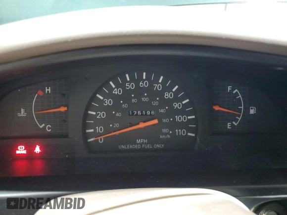 1999 Toyota Tacoma with VIN 4TANL42N4XZ453505, listed as a Copart auction lot 63399325 with 175,198 mi miles and Salvage title. Bid and sale history available at DreamBid. Image 9.