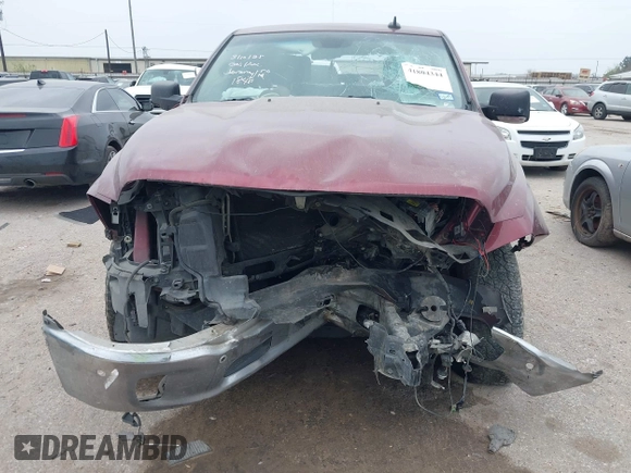 2016 Ram 1500 Lone Star with VIN 3C6RR6LT0GG351848, listed as a IAAI auction lot 41804344 with 193,106 mi miles. Bid and sale history available at carsss.com. Image 6.