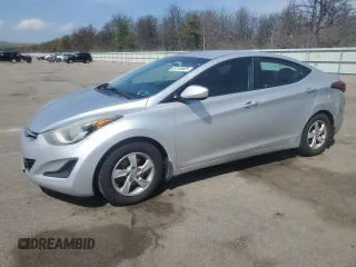 2015 Hyundai Elantra SE with VIN 5NPDH4AE6FH547698, listed as a Copart auction lot 54146605 with 168,395 mi miles and Clean title. Bid and sale history available at DreamBid. Image 1.