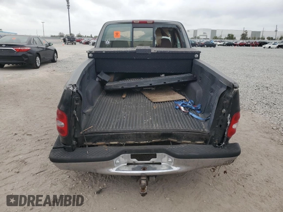 1997 Ford F-150 with VIN 1FTEX08L4VKC64639, listed as a Copart auction lot 47955695 with Not provided miles and Salvage title. Bid and sale history available at DreamBid. Image 6.