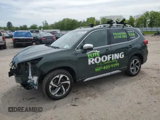 2024 Subaru Forester Touring with VIN JF2SKAMC8RH432381, listed as a Copart auction lot 56957295 with 62,132 mi miles and Salvage title. Bid and sale history available at DreamBid. Image 1.